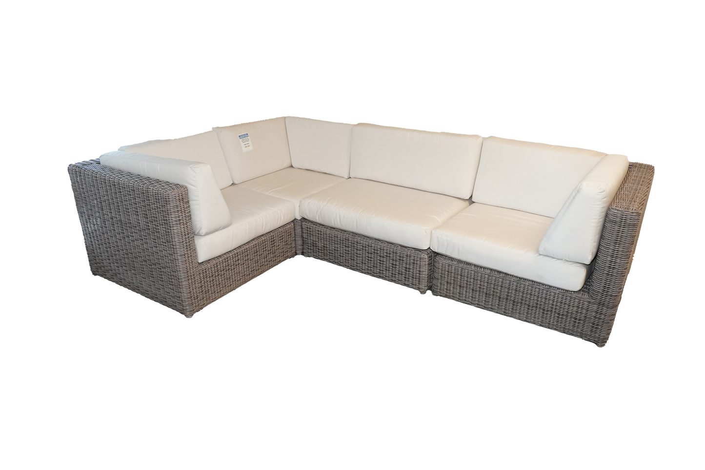 Kingsley Bates Sag Harbor Sectional with Sunbrella Cushions