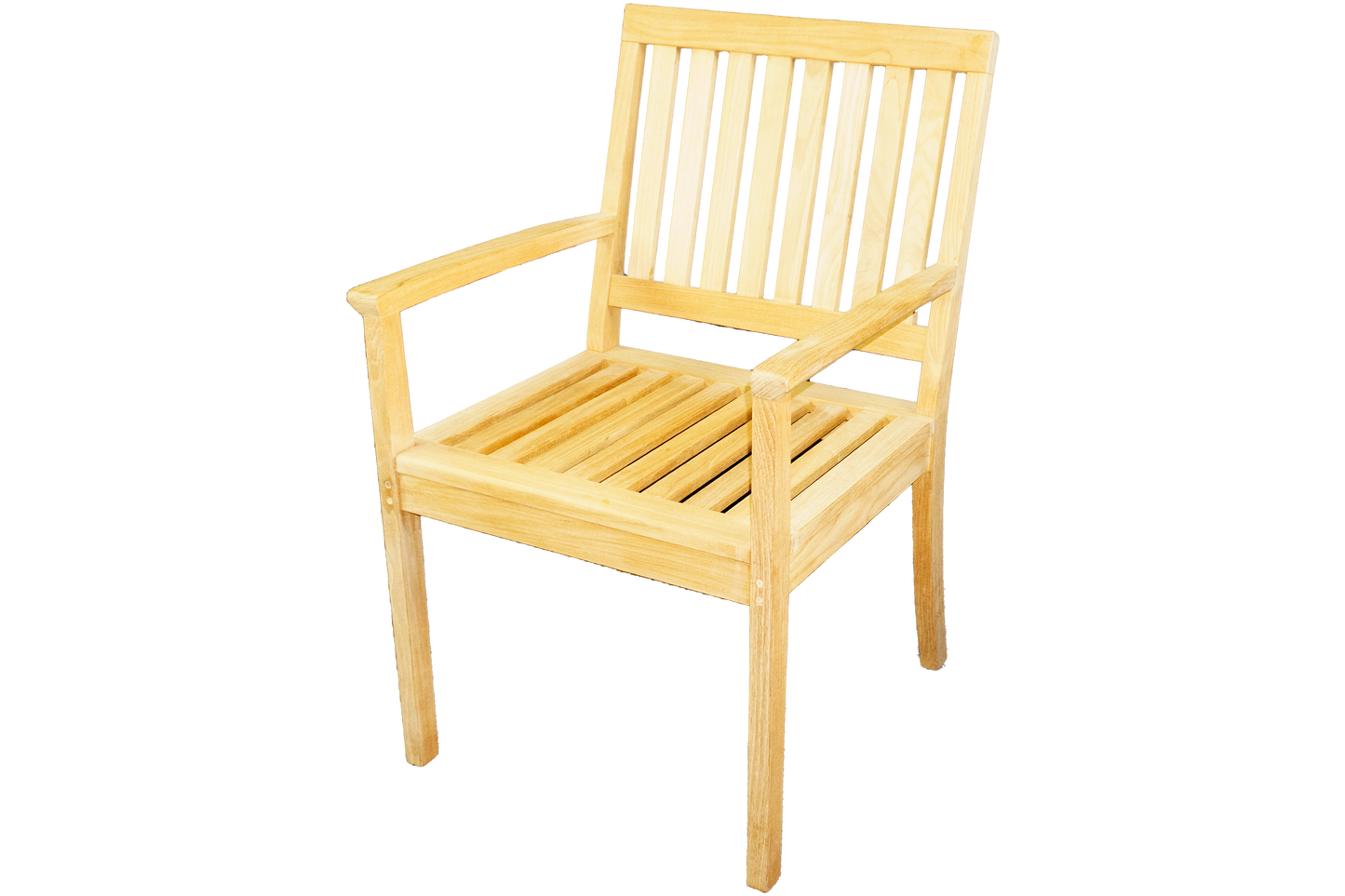 Single Teak Arm Chair