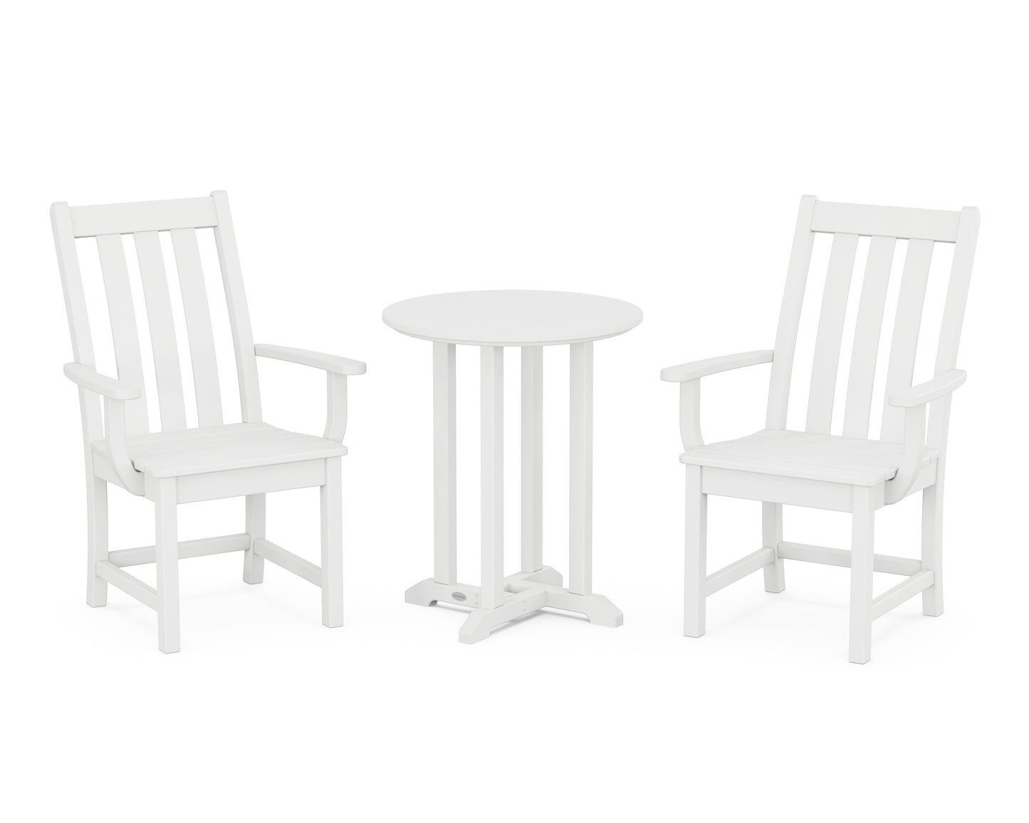 Vineyard 3-Piece Round Bistro Dining Set