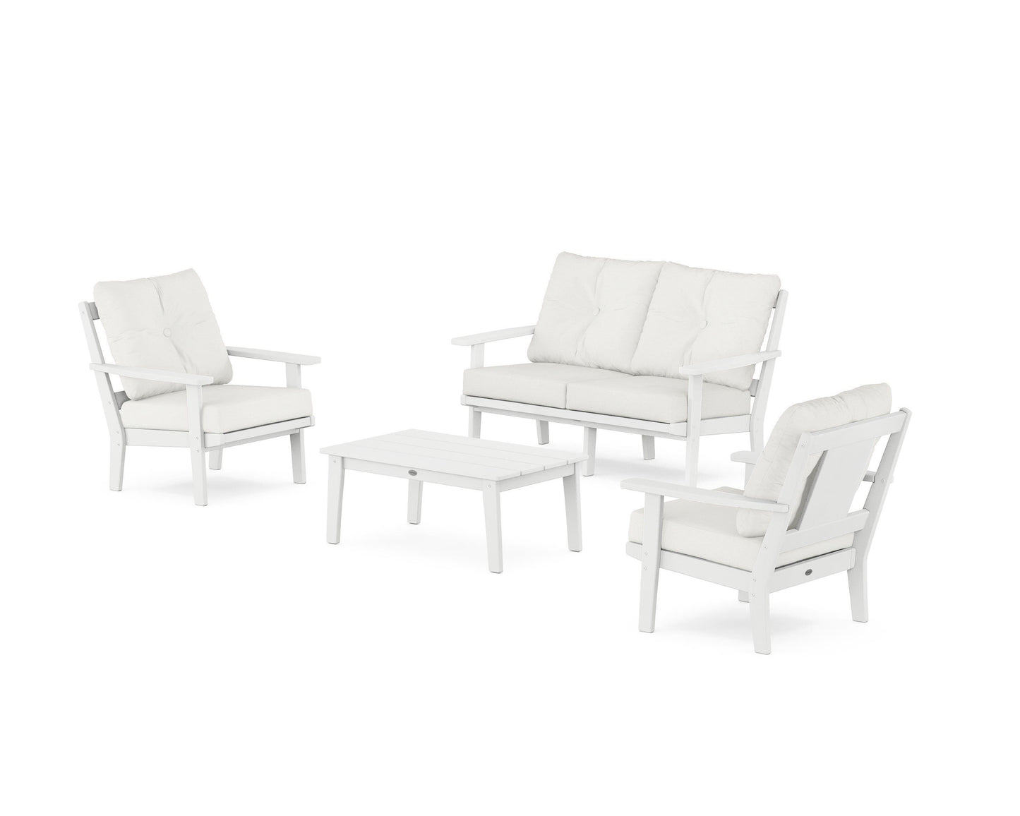 Prairie 4-Piece Deep Seating Set with Loveseat