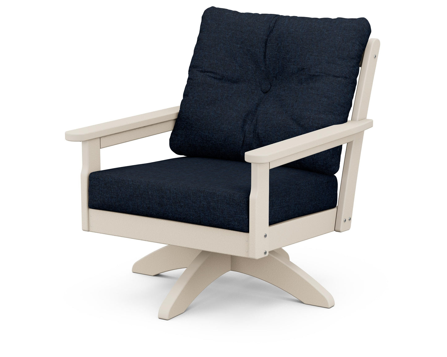 Vineyard Deep Seating Swivel Chair