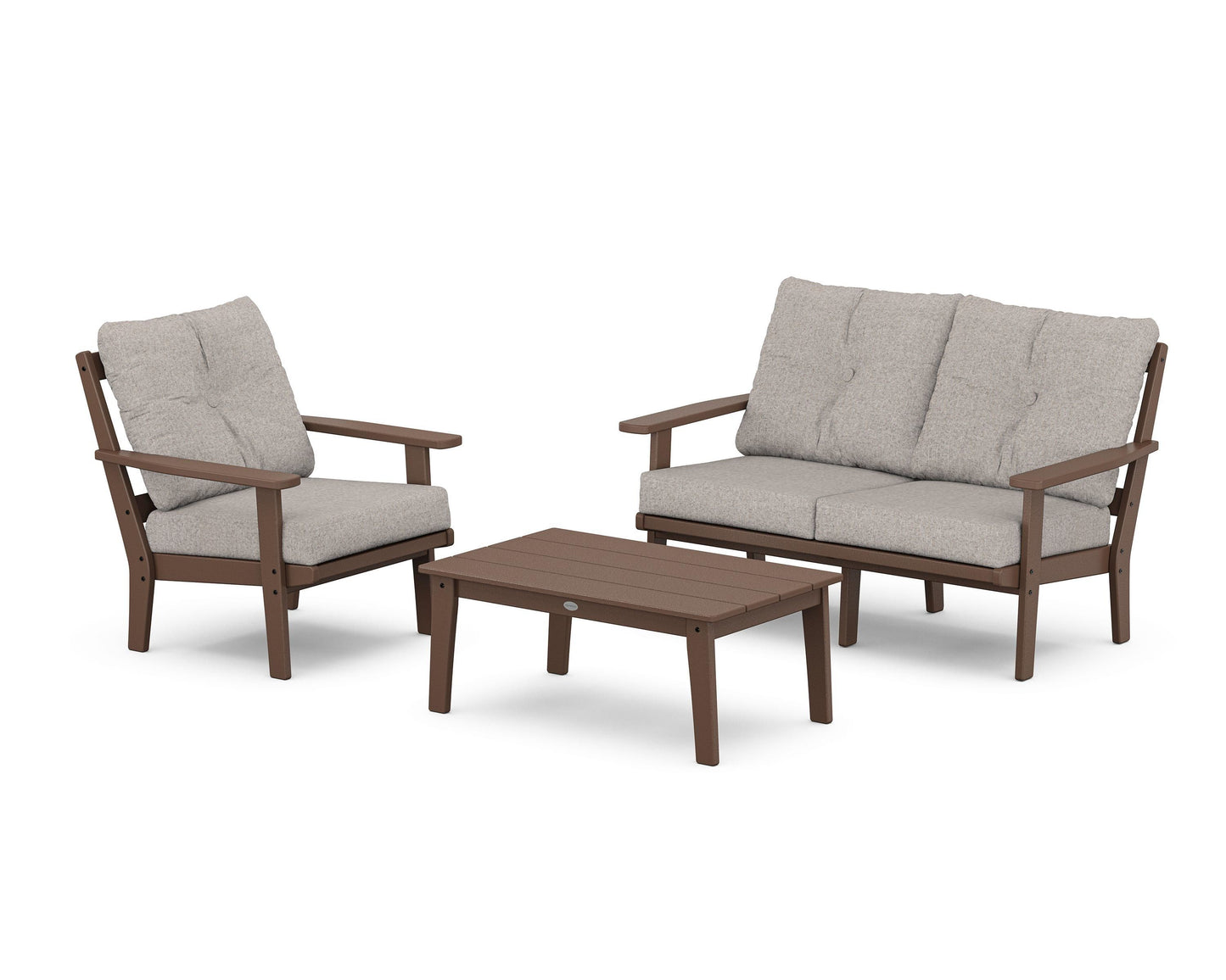 Oxford 3-Piece Deep Seating Set with Loveseat