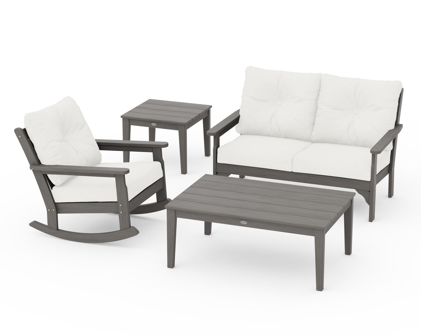 Vineyard 4-Piece Deep Seating Rocker Set