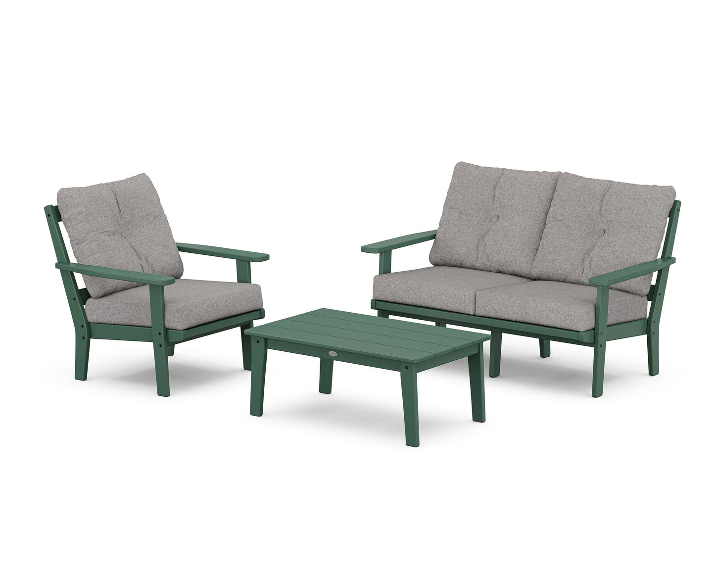 Oxford 3-Piece Deep Seating Set with Loveseat