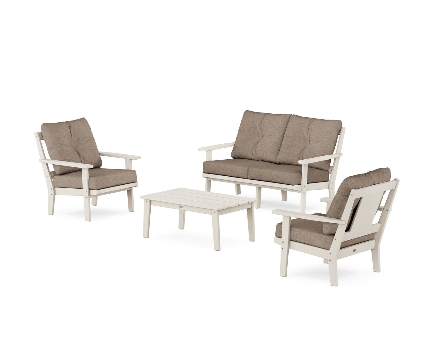 Prairie 4-Piece Deep Seating Set with Loveseat