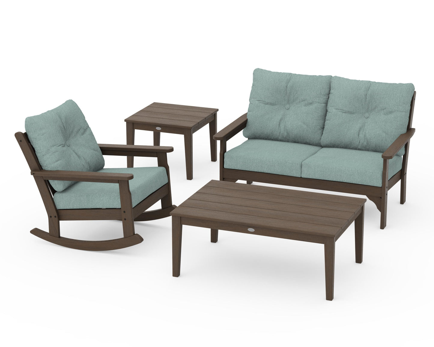 Vineyard 4-Piece Deep Seating Rocker Set