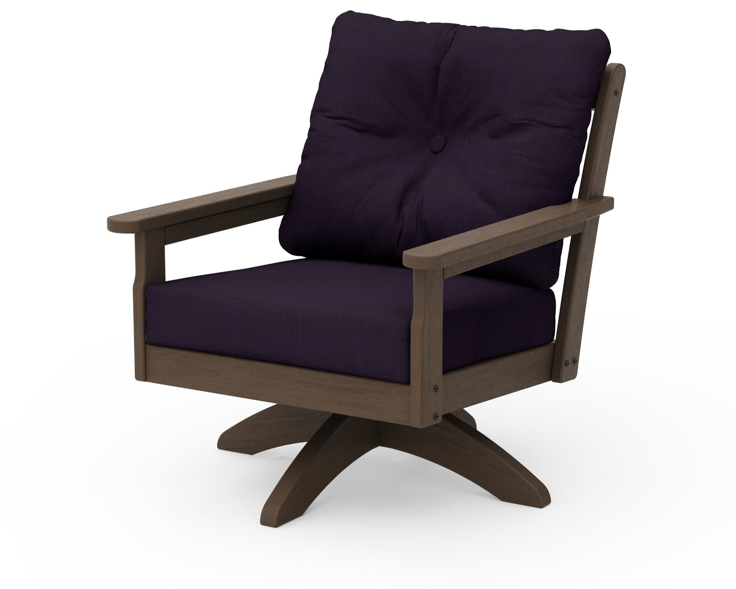 Vineyard Deep Seating Swivel Chair