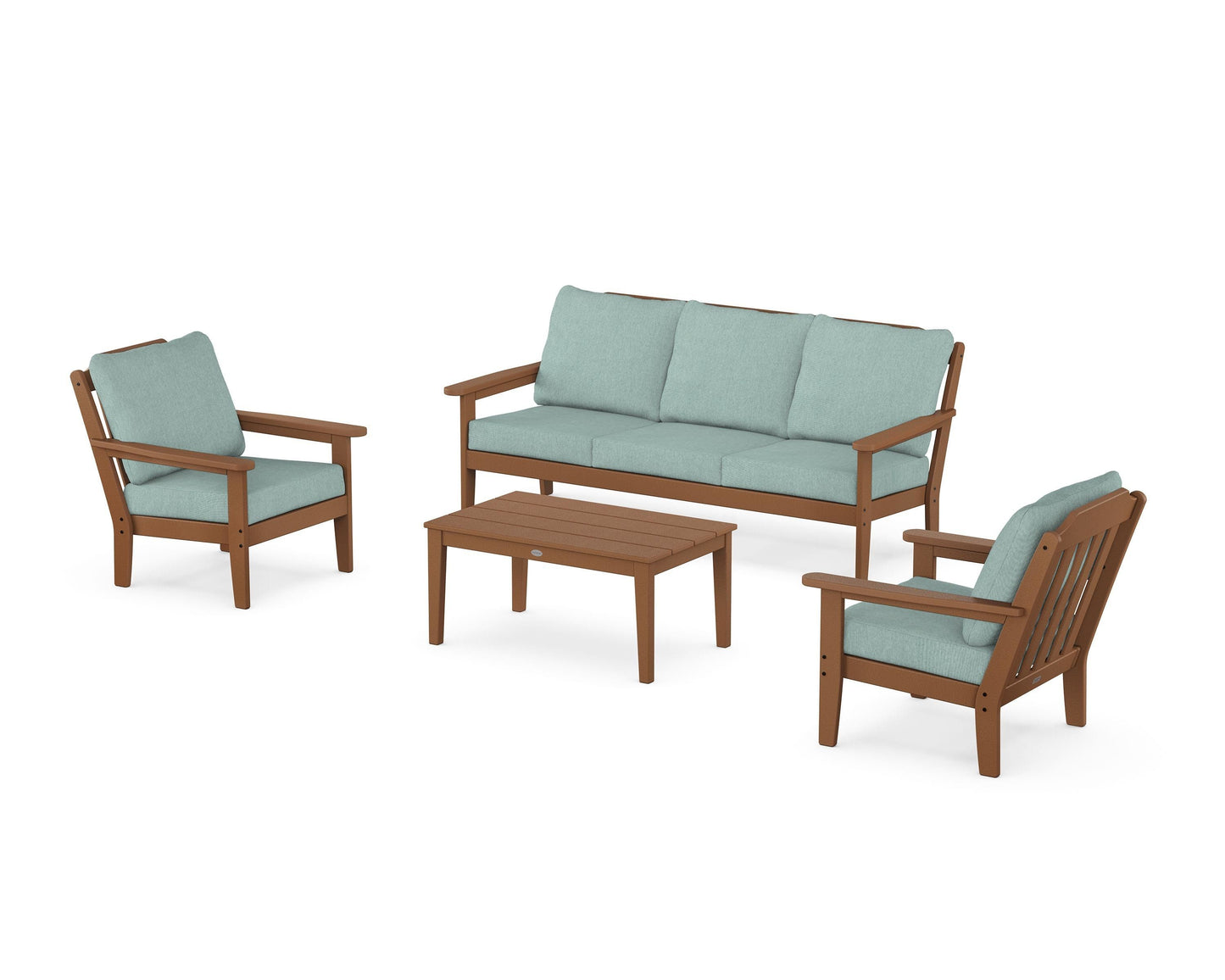 Cottage 4-Piece Deep Seating Set with Sofa