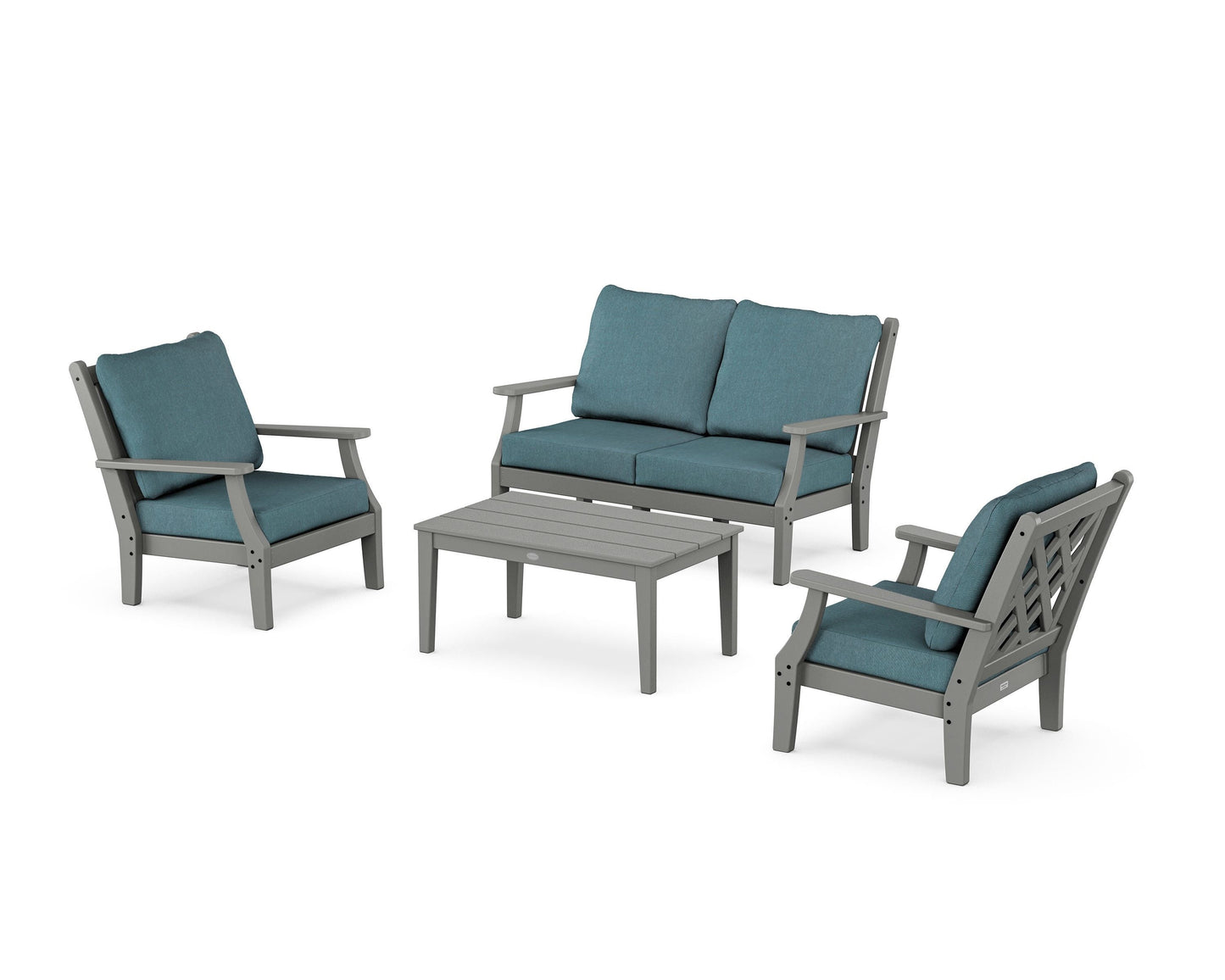 Wovendale 4-Piece Deep Seating Set with Loveseat