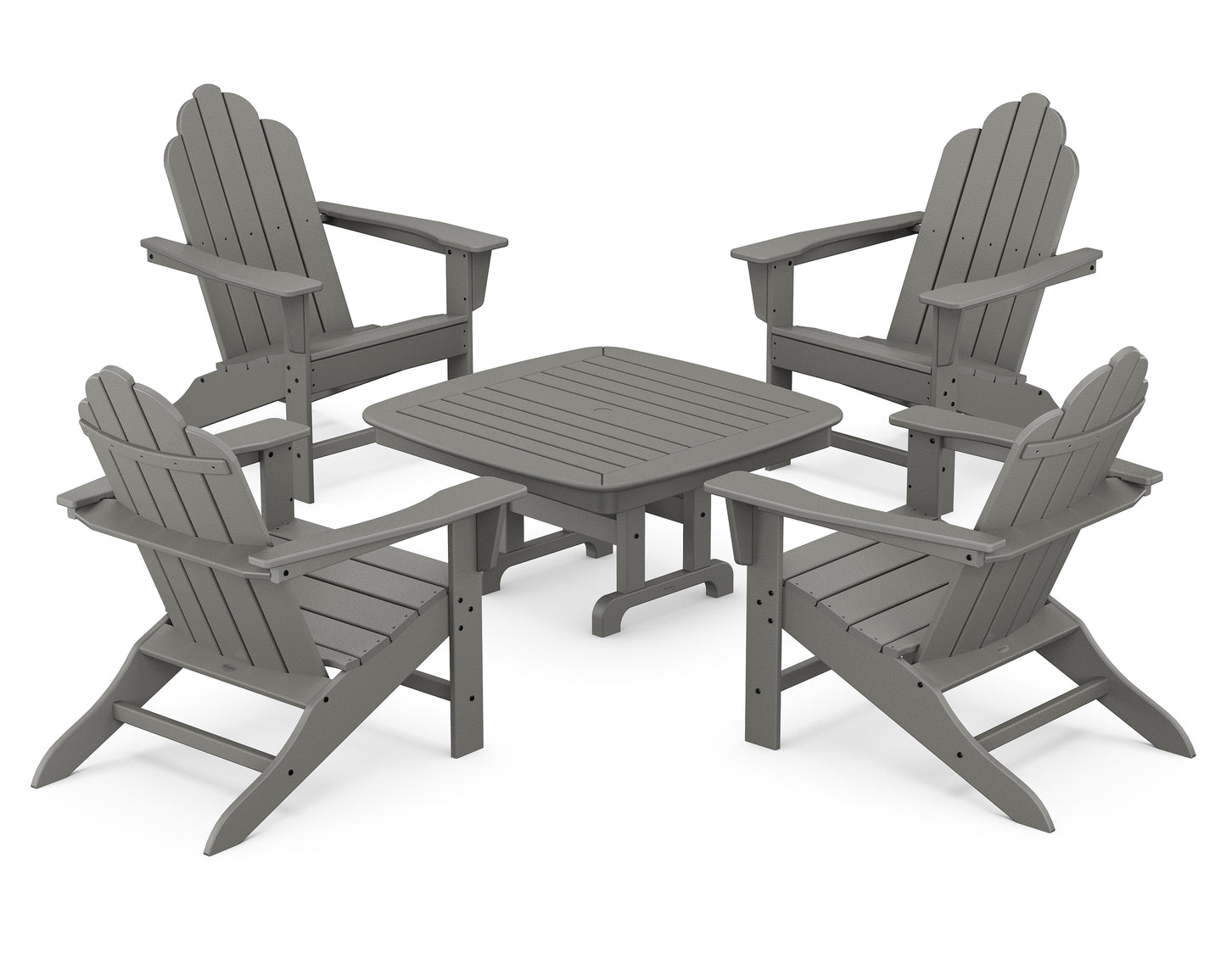 Long Island Adirondack 5-Piece Conversation Group