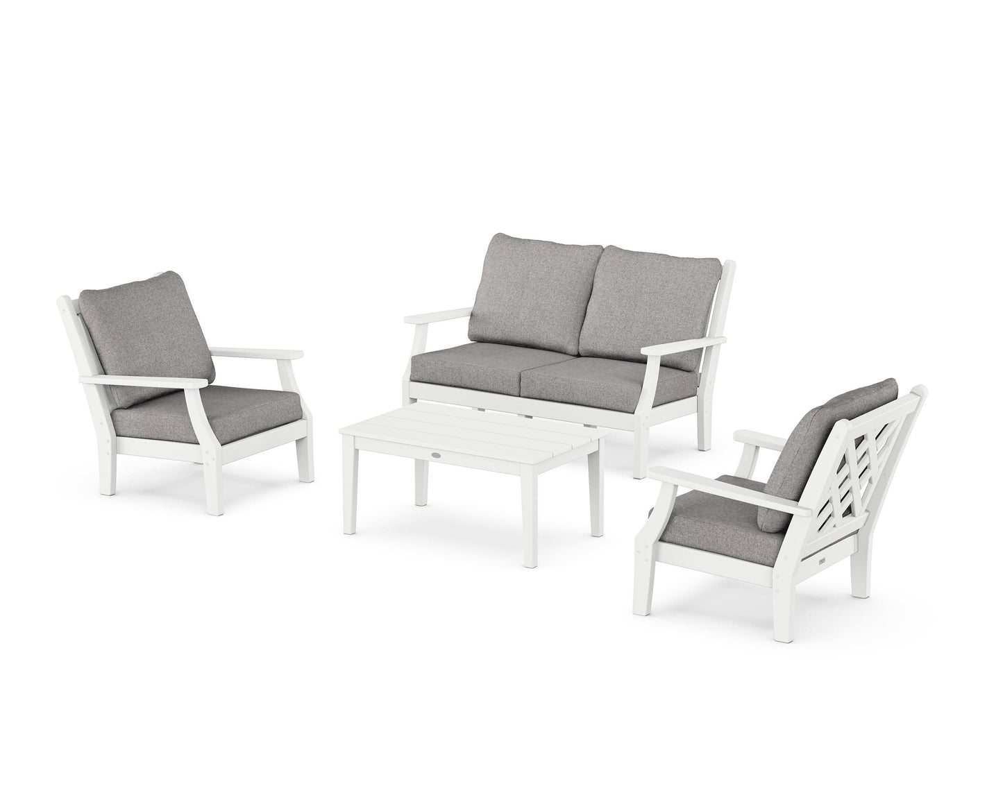 Wovendale 4-Piece Deep Seating Set with Loveseat