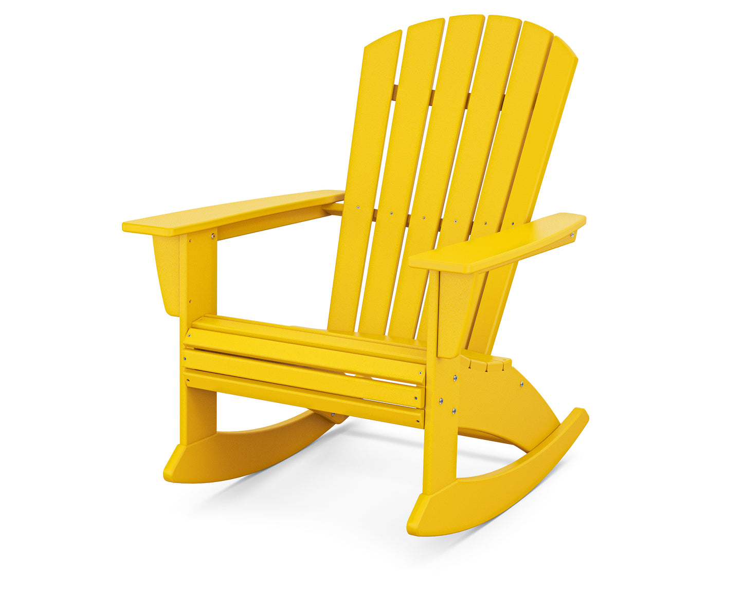 Nautical Curveback Adirondack Rocking Chair
