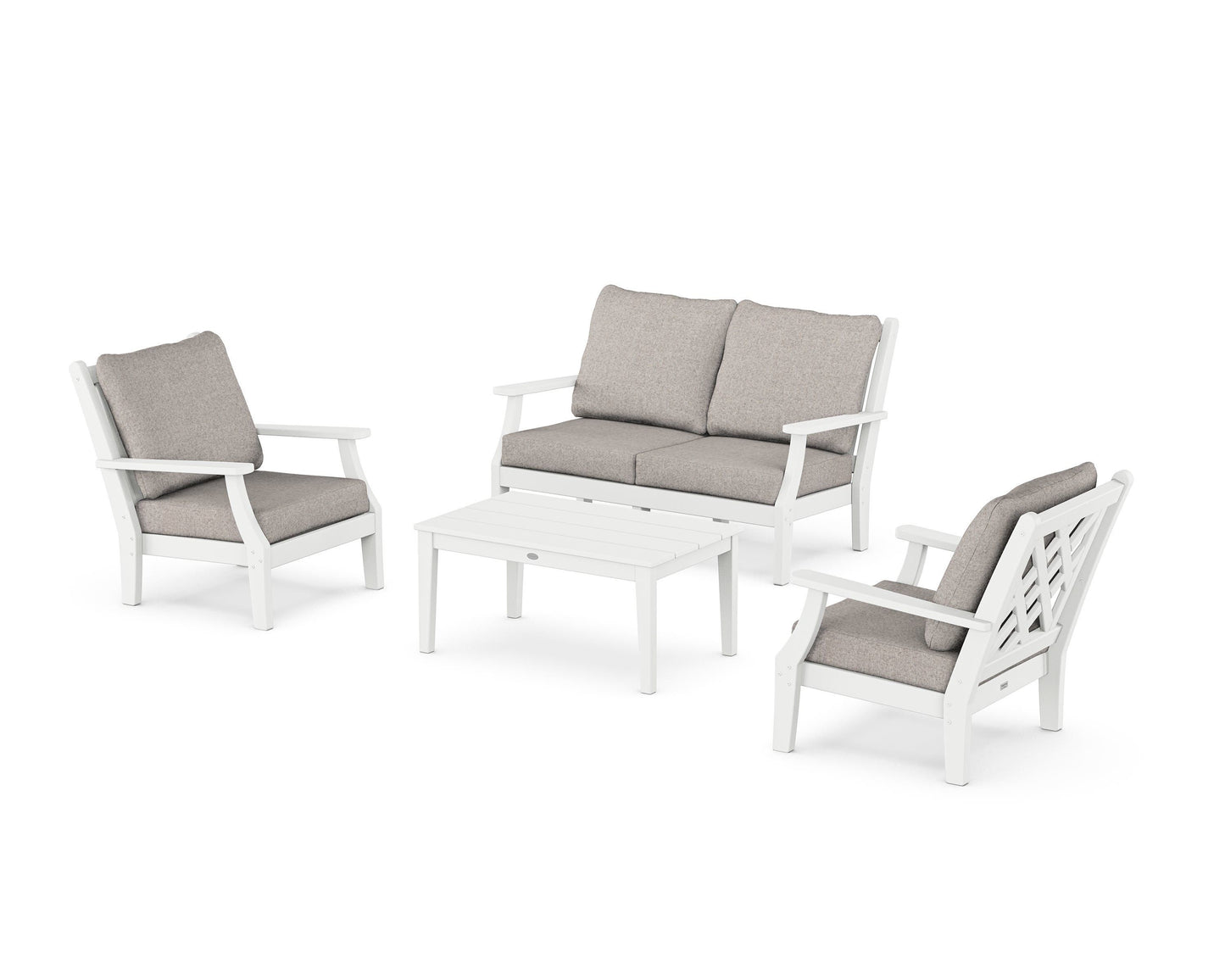 Wovendale 4-Piece Deep Seating Set with Loveseat