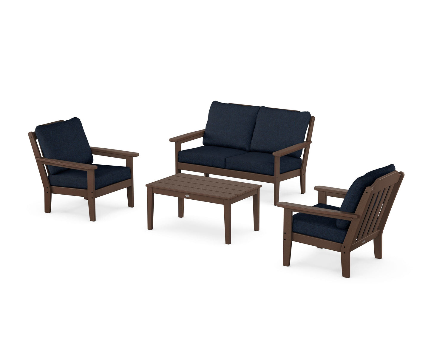 Cottage 4-Piece Deep Seating Set with Loveseat