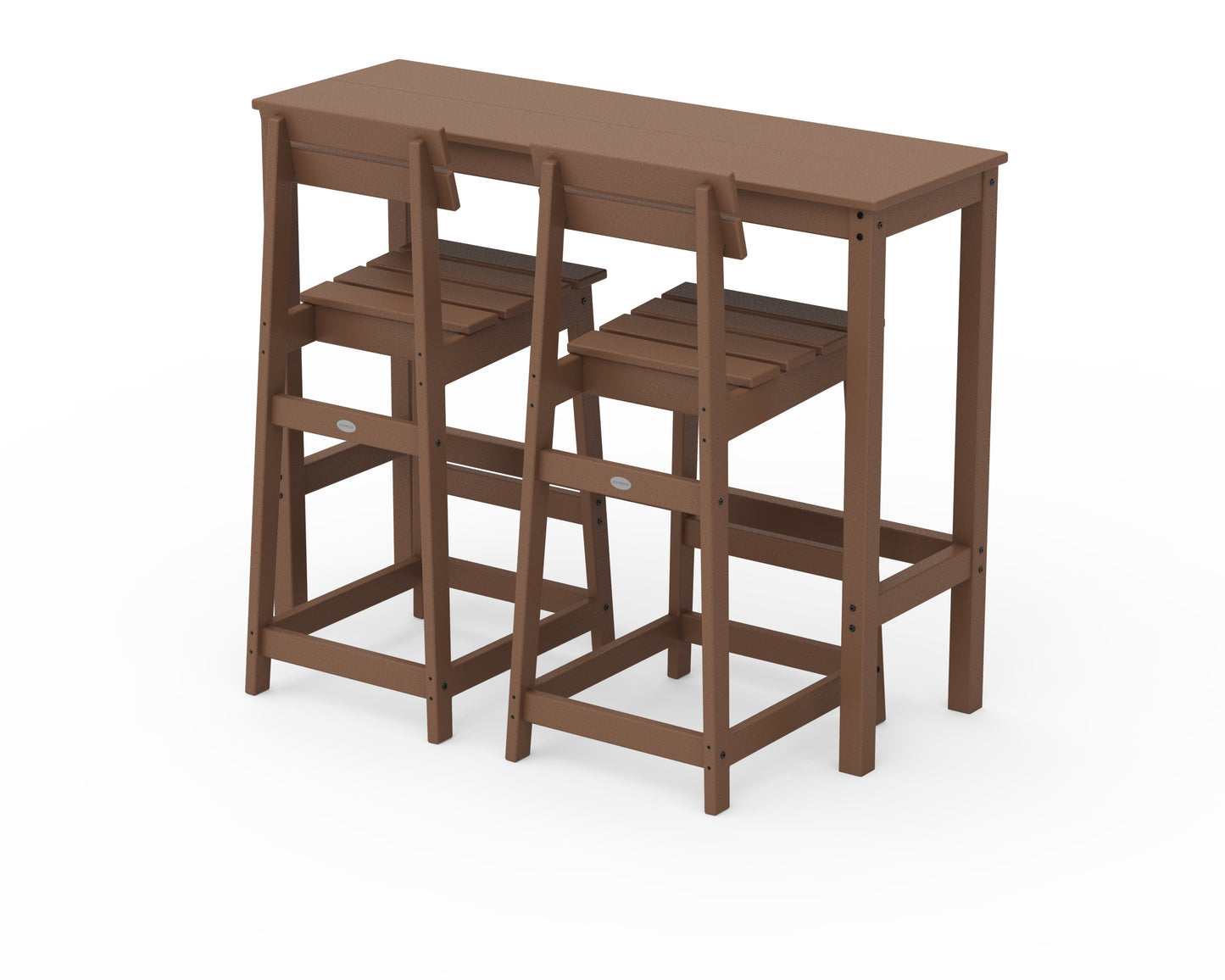 Modern Studio Plaza Bar Chair 3-Piece Balcony Set