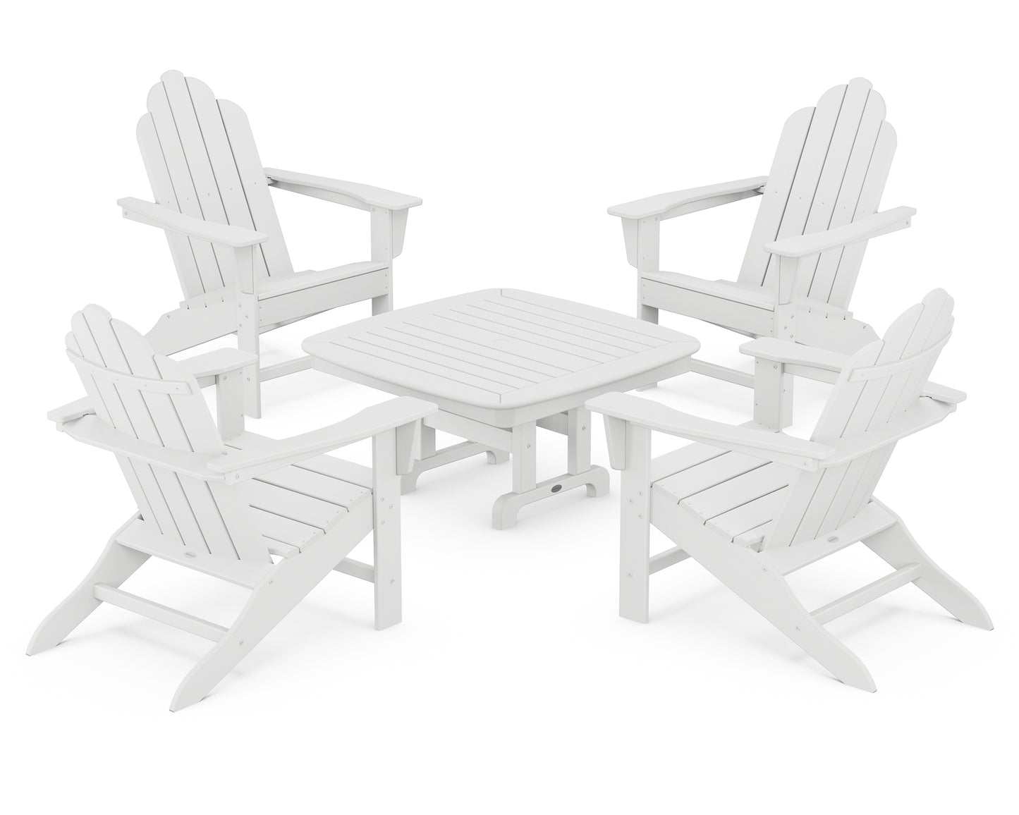 Long Island Adirondack 5-Piece Conversation Group