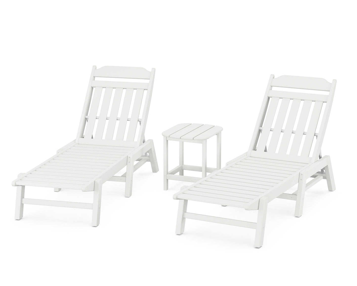 Cottage 3-Piece Chaise Set