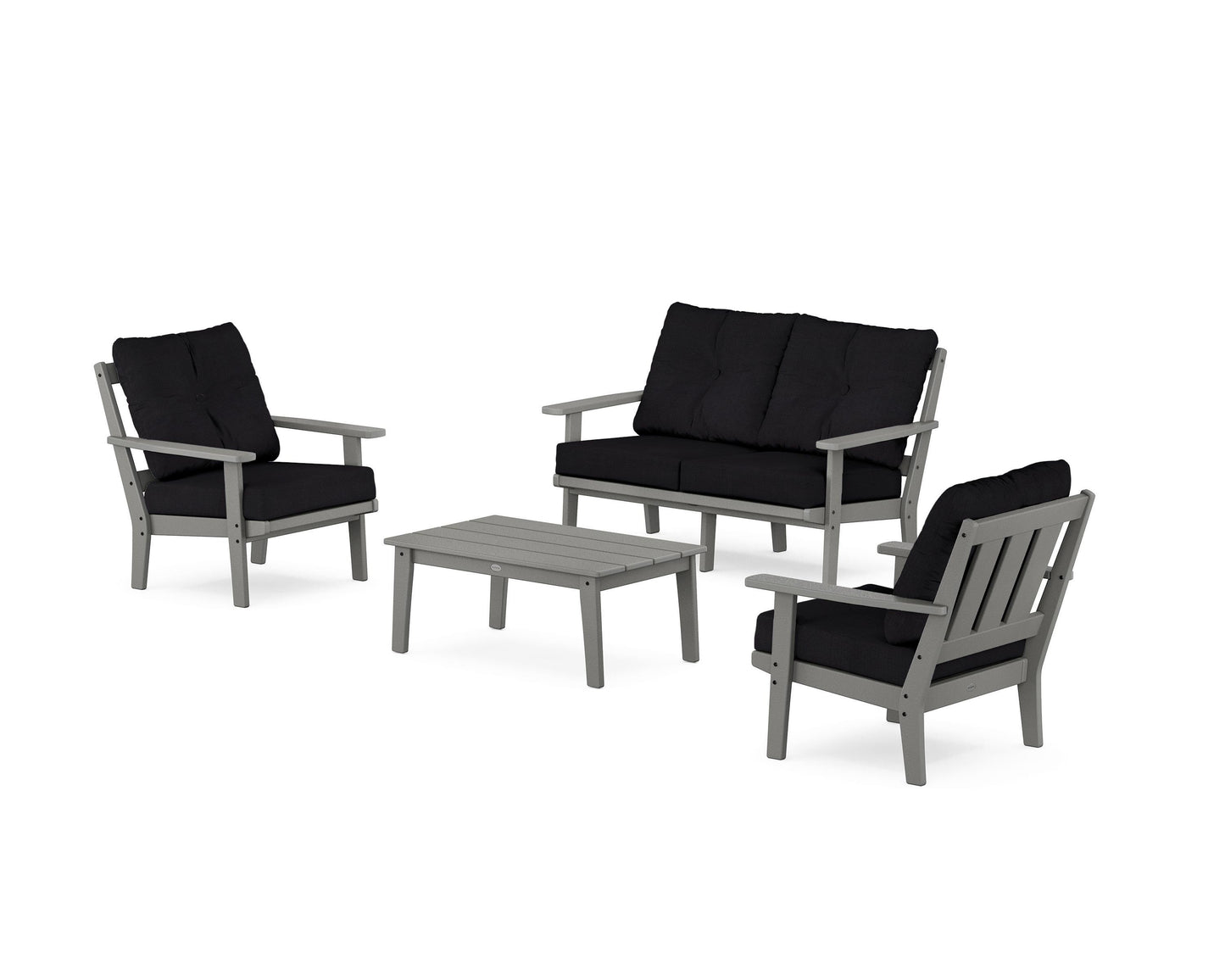 Oxford 4-Piece Deep Seating Set with Loveseat