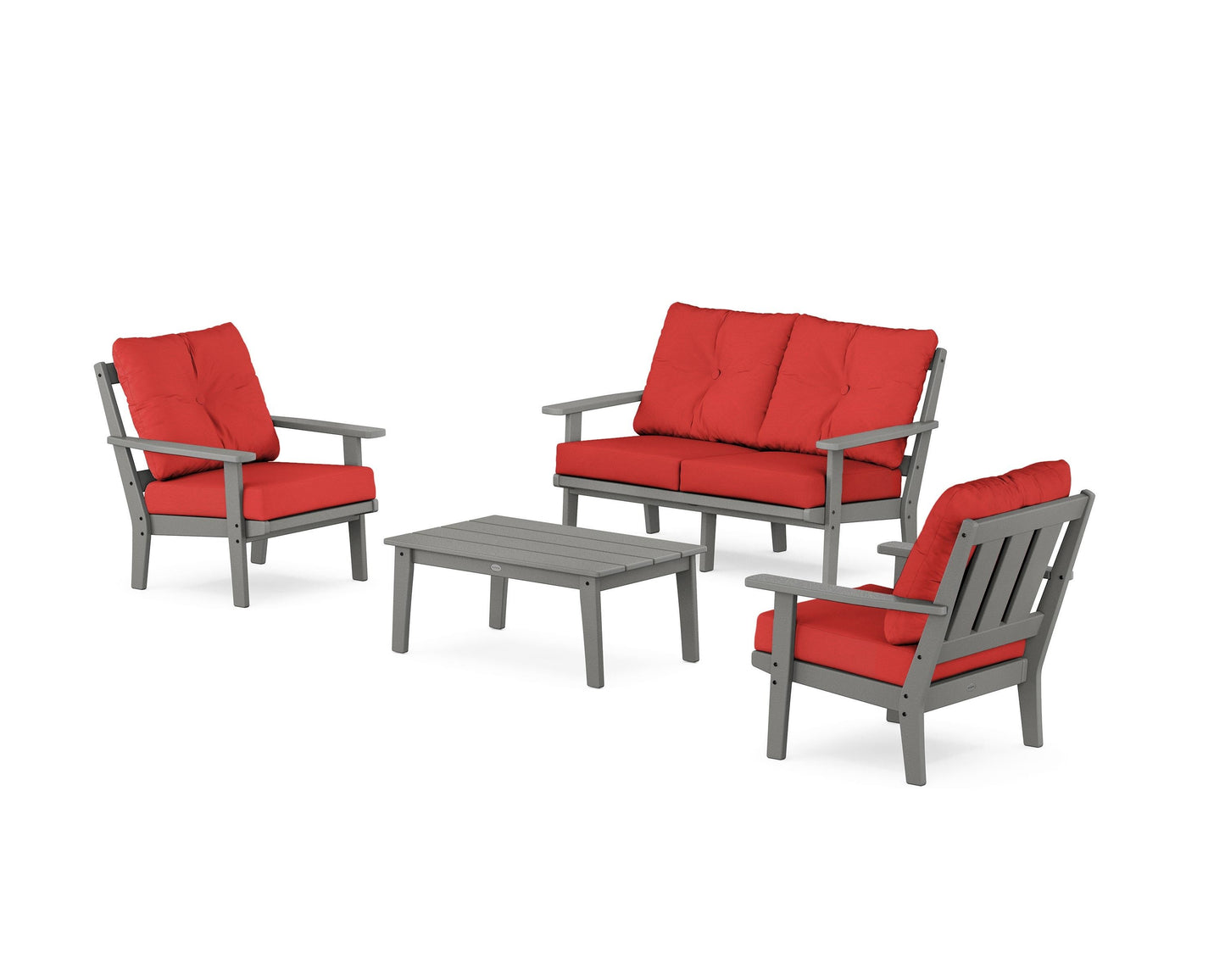 Oxford 4-Piece Deep Seating Set with Loveseat
