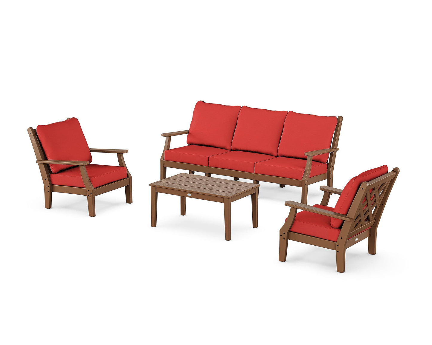 Wovendale 4-Piece Deep Seating Set with Sofa