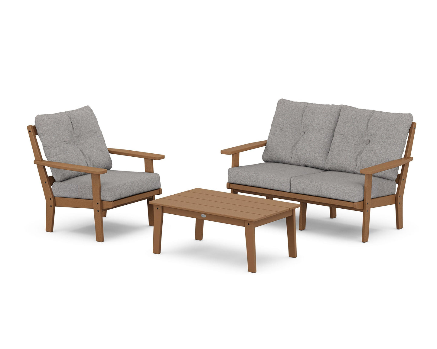Oxford 3-Piece Deep Seating Set with Loveseat