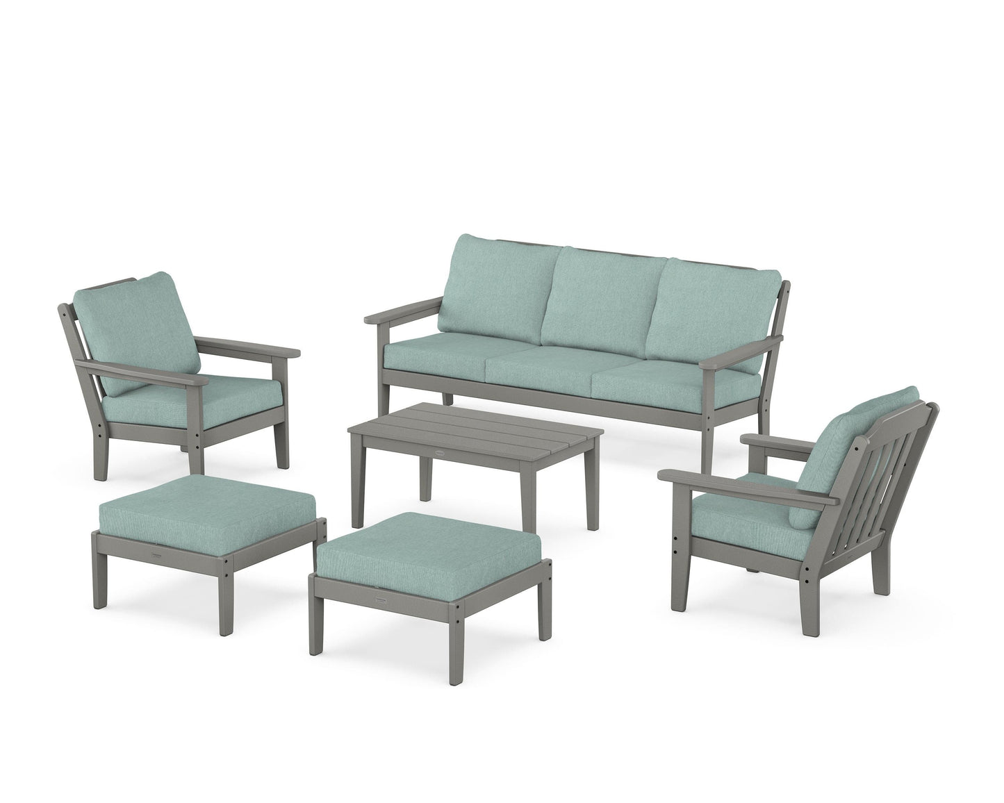 Cottage 6-Piece Lounge Sofa Set