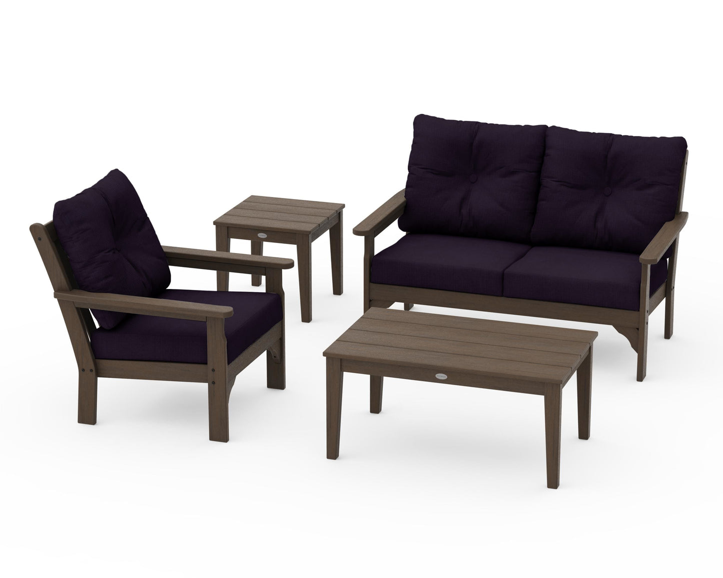 Vineyard 4-Piece Deep Seating Set