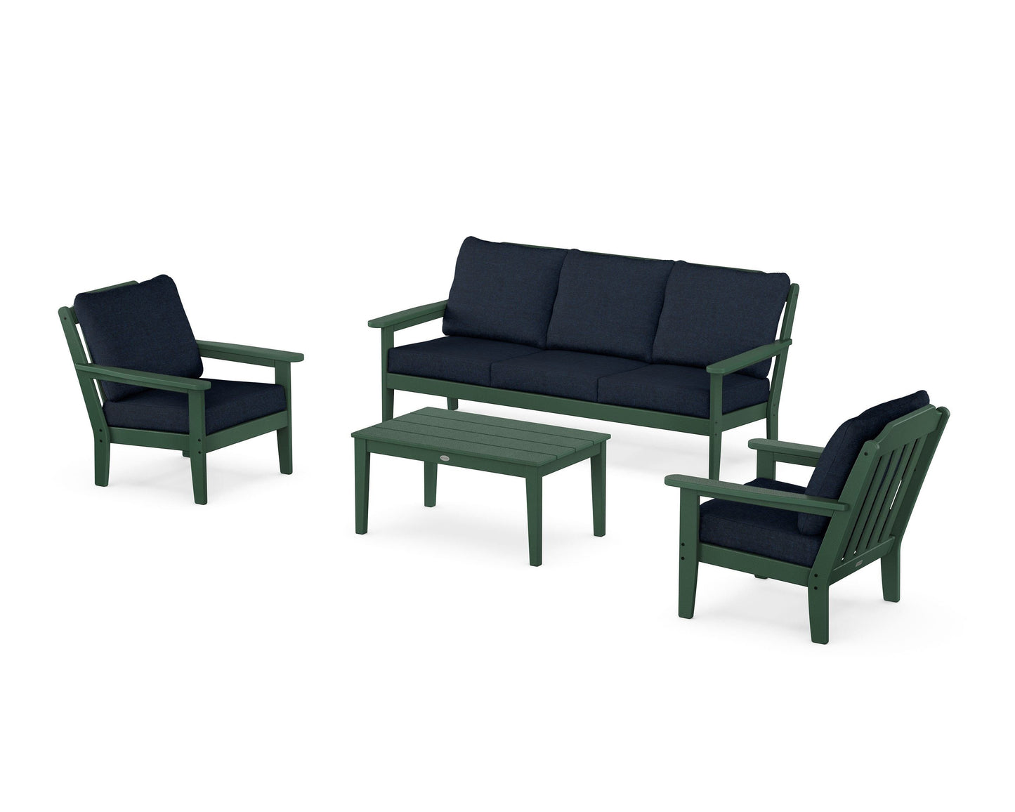 Cottage 4-Piece Deep Seating Set with Sofa
