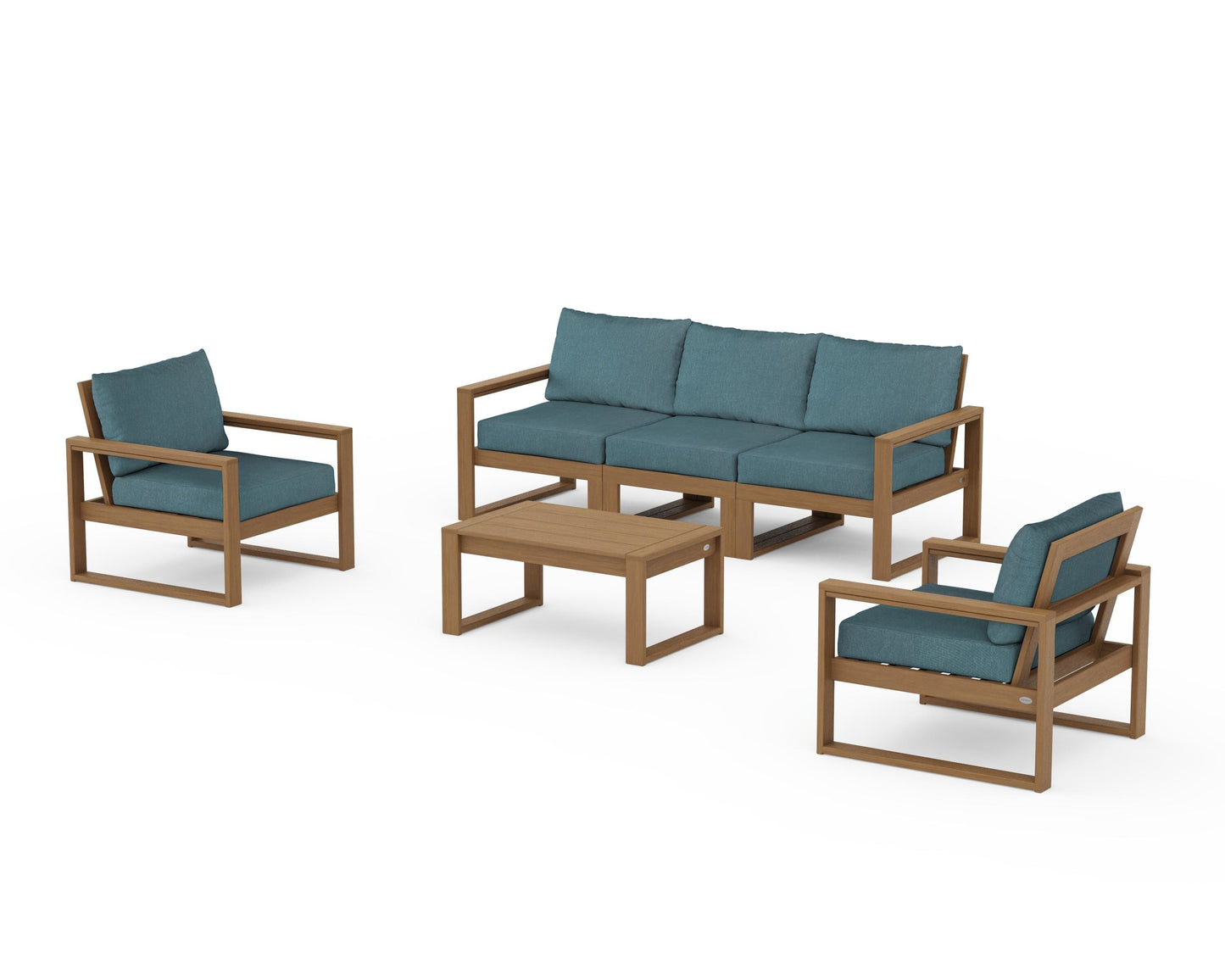EDGE Sectional 4-Piece Deep Seating Set with Sofa