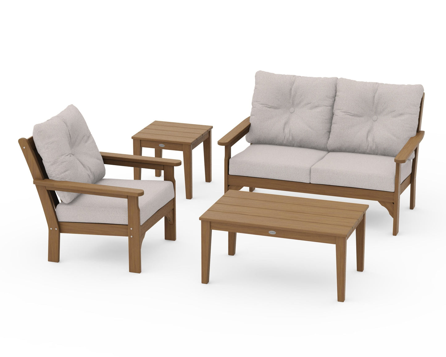 Vineyard 4-Piece Deep Seating Set