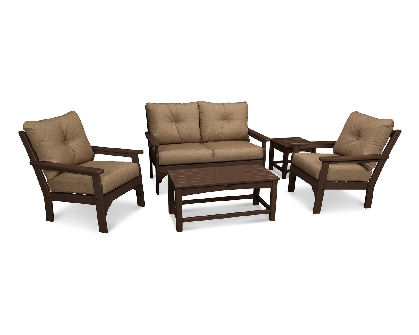 Vineyard 5 Piece Deep Seating Set