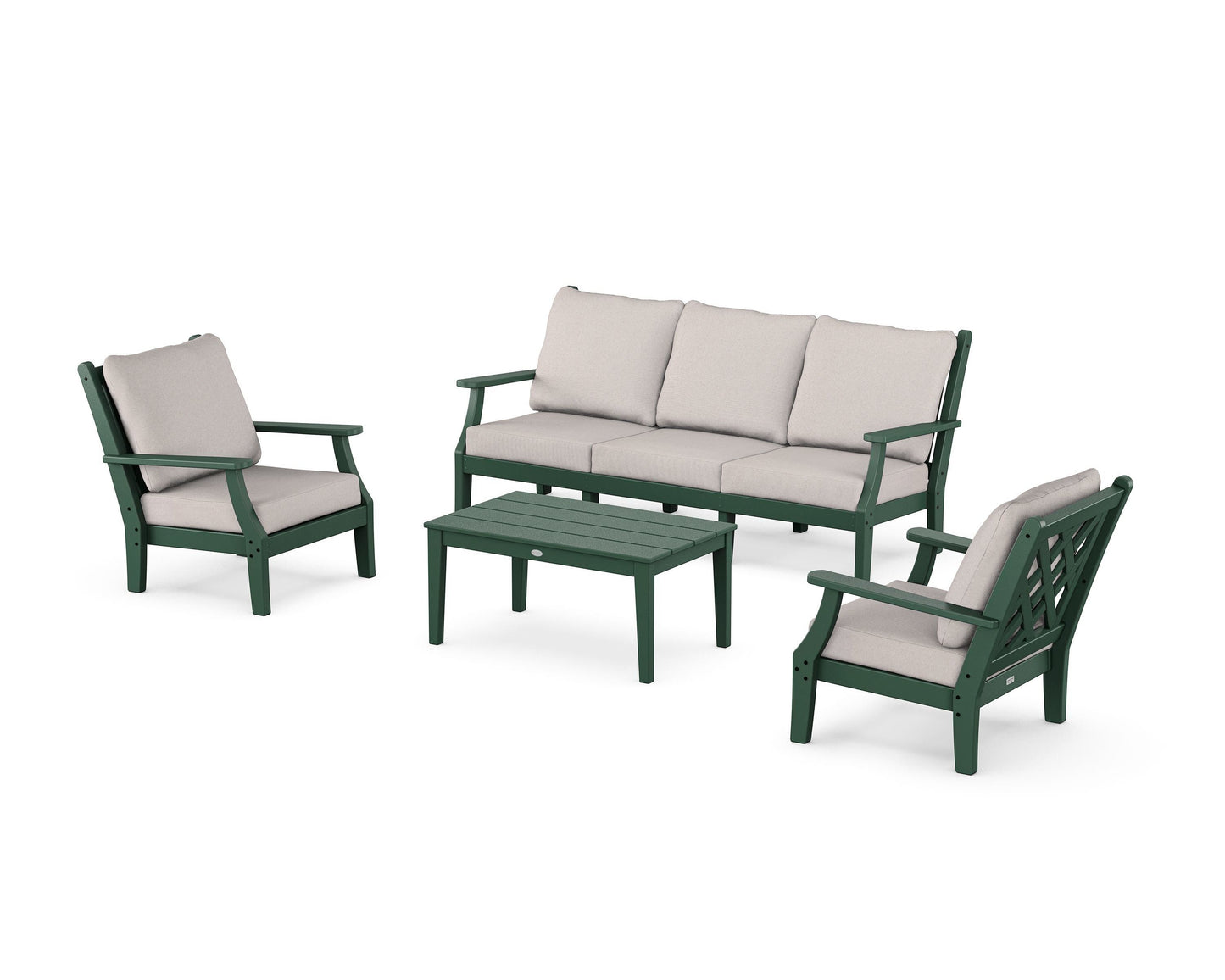 Wovendale 4-Piece Deep Seating Set with Sofa
