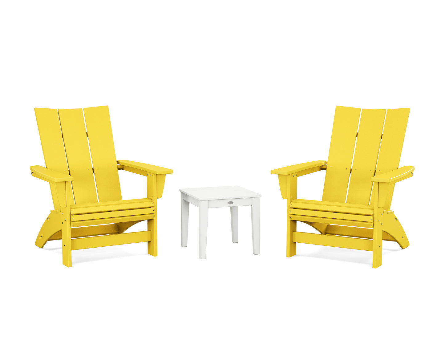 3-Piece Modern Grand Adirondack Set
