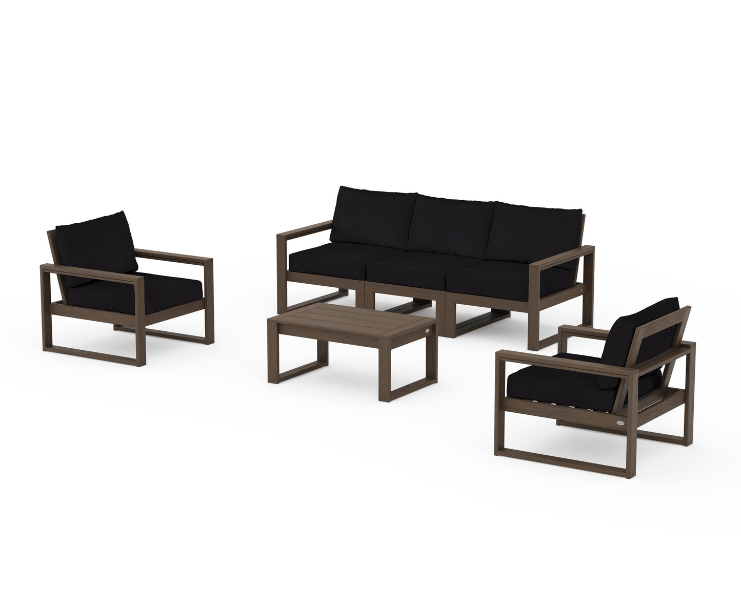 EDGE Sectional 4-Piece Deep Seating Set with Sofa