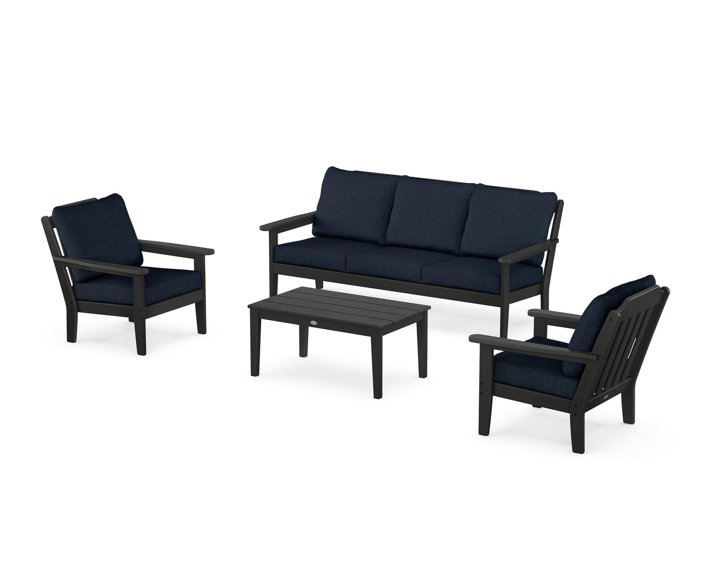 Cottage 4-Piece Deep Seating Set with Sofa