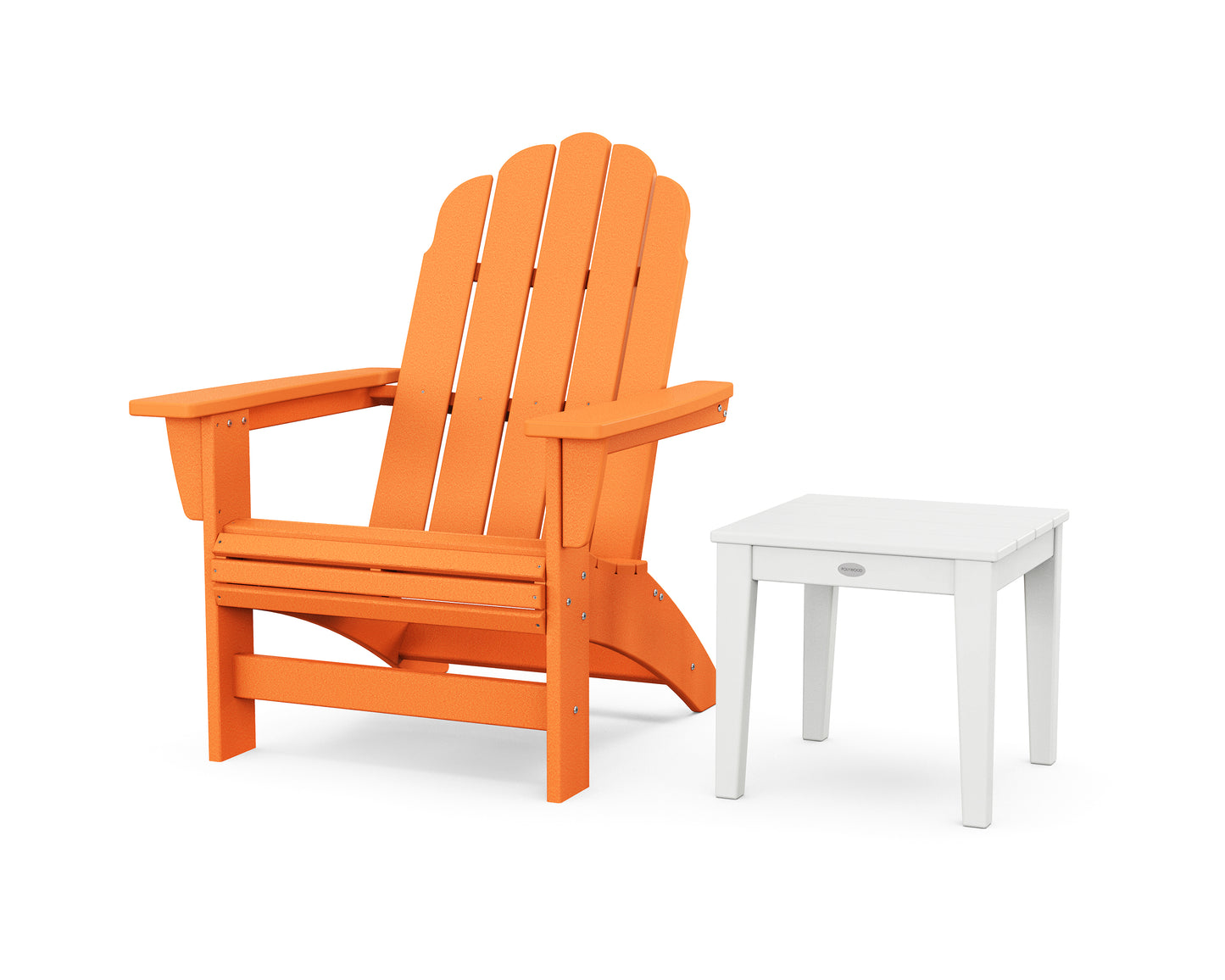 Vineyard Grand Adirondack Chair with Side Table