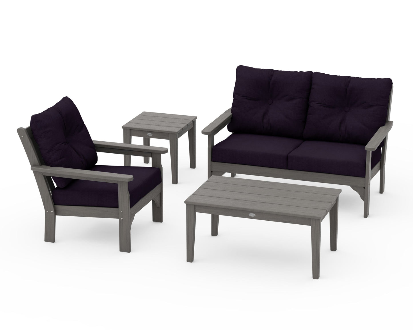 Vineyard 4-Piece Deep Seating Set