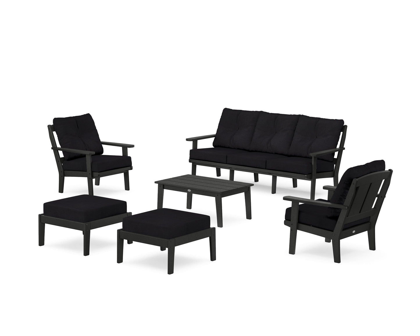 Mission 6-Piece Lounge Sofa Set
