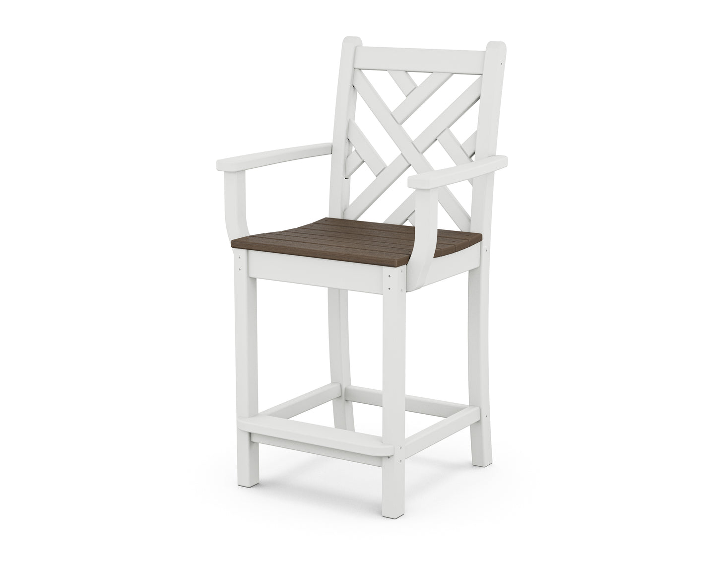 Chippendale Counter Arm Chair