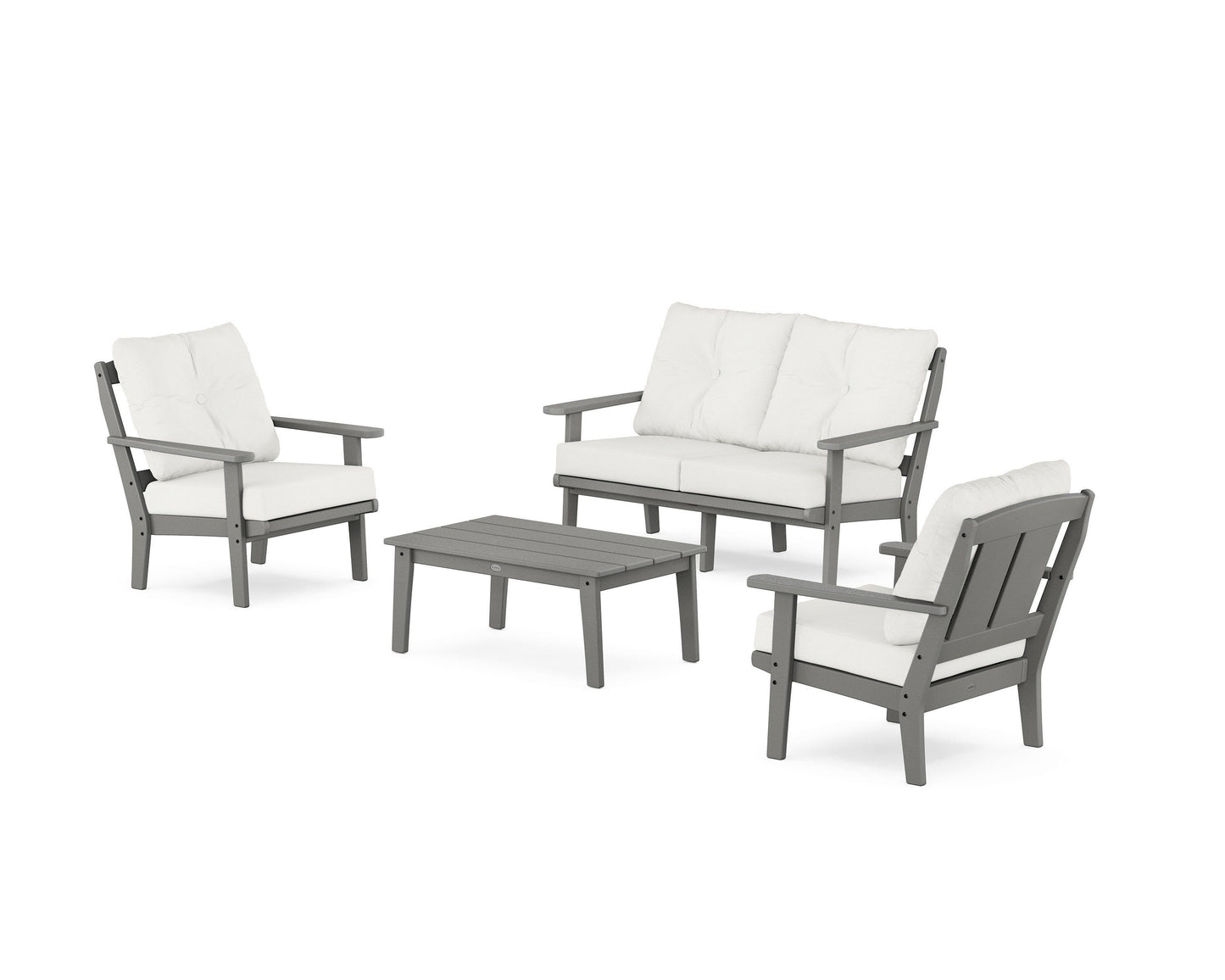 Mission 4-Piece Deep Seating Set with Loveseat