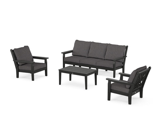 Chippendale 4-Piece Deep Seating Set with Sofa