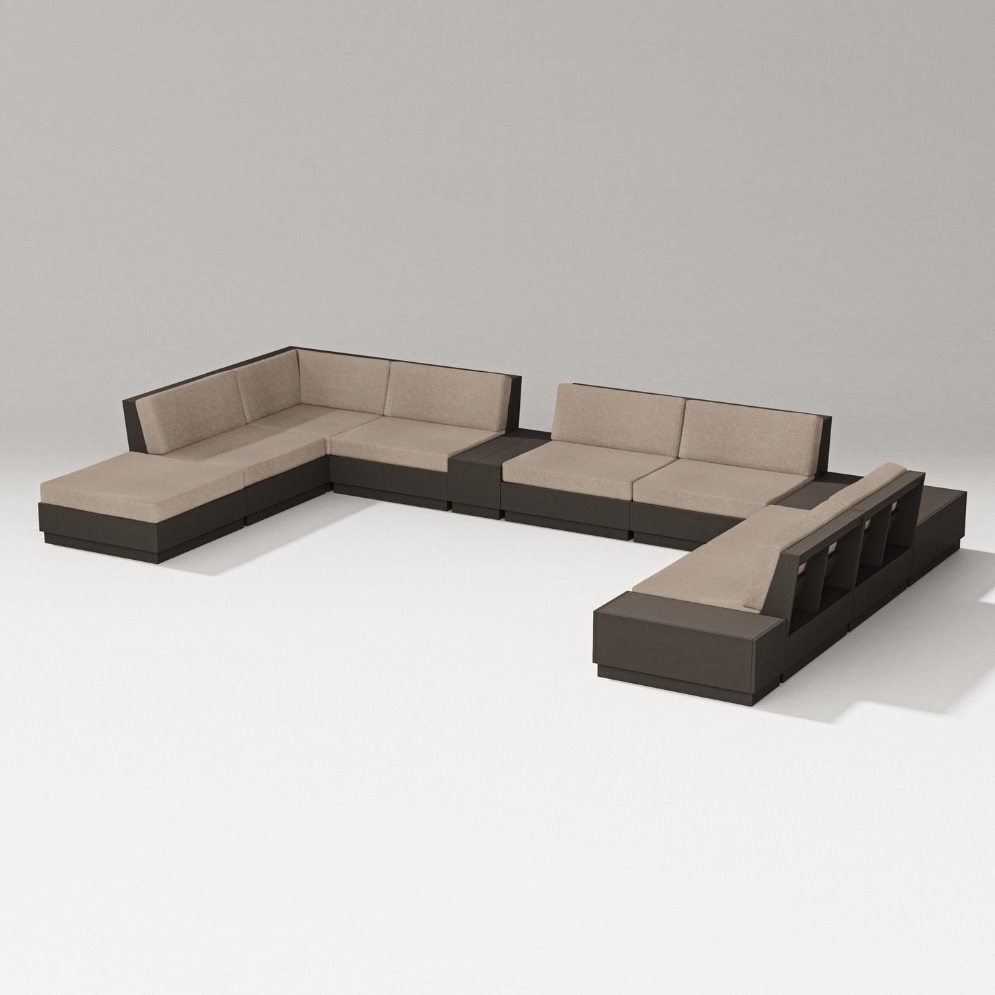 Elevate 11-Piece Conversation Sectional Set