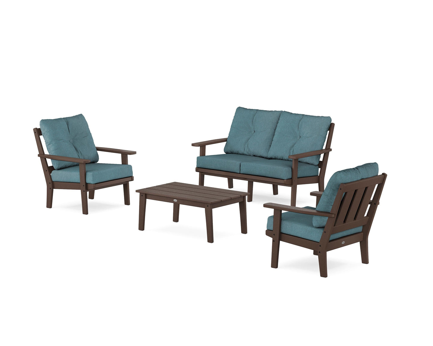 Oxford 4-Piece Deep Seating Set with Loveseat