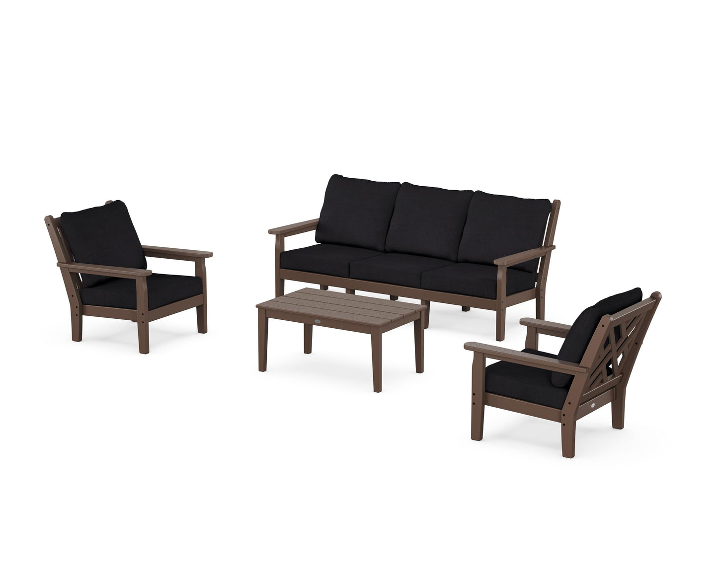 Chippendale 4-Piece Deep Seating Set with Sofa