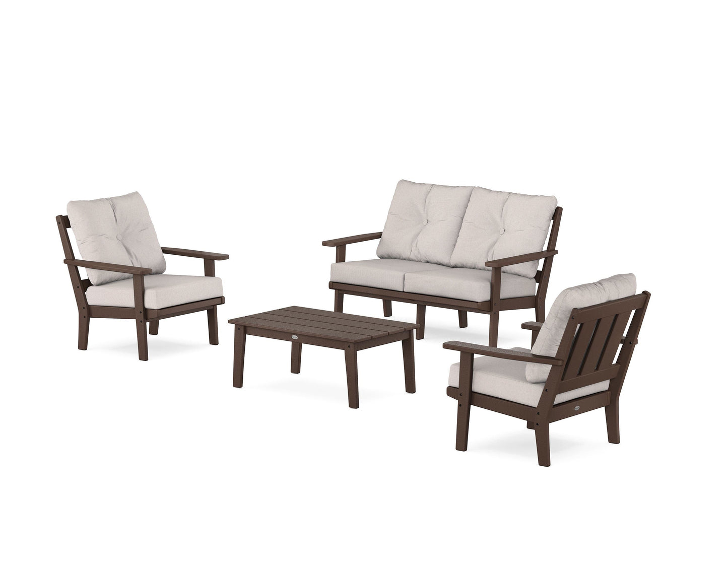 Oxford 4-Piece Deep Seating Set with Loveseat