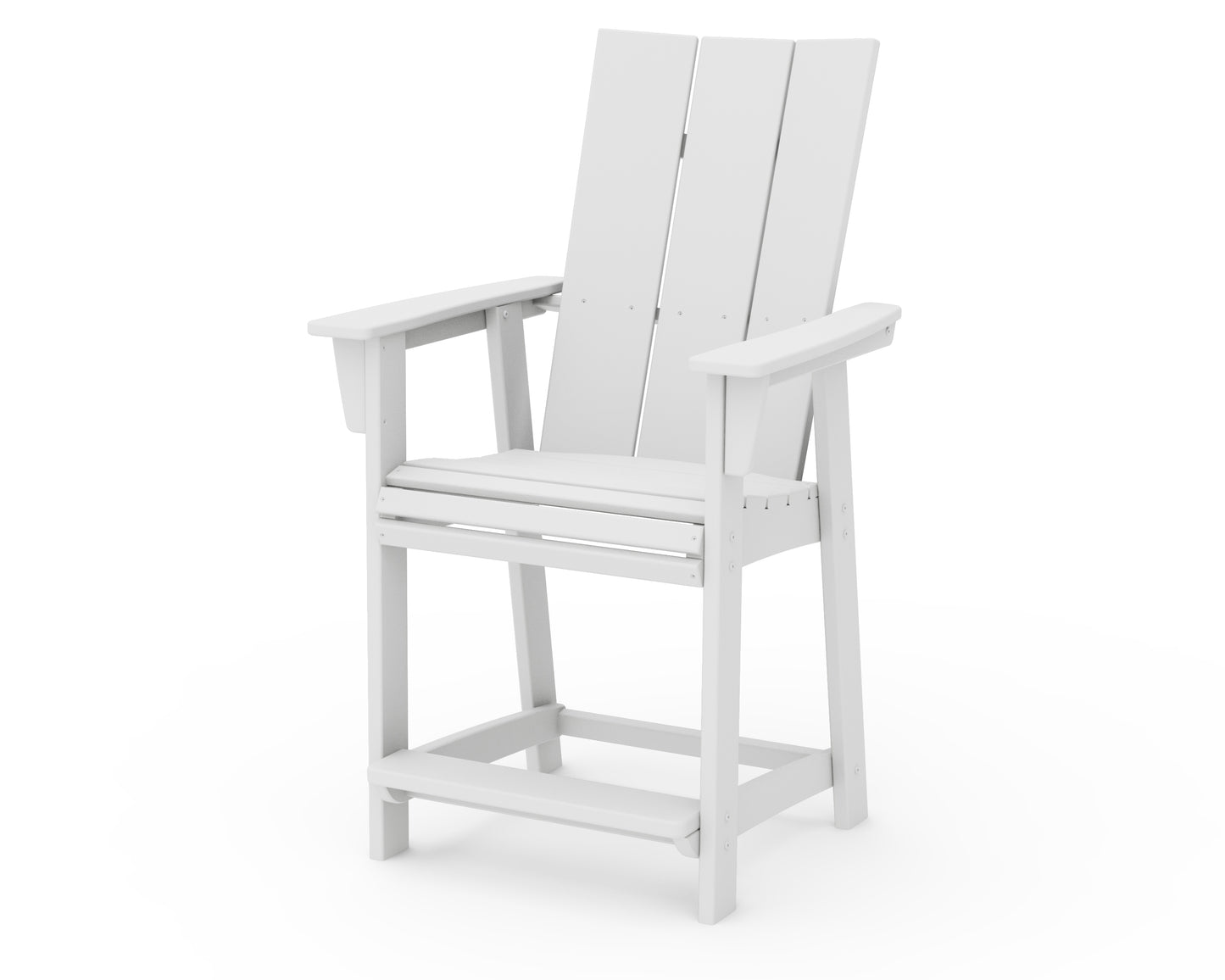 Modern Curveback Adirondack Counter Chair