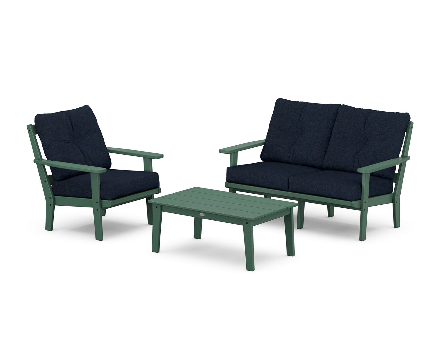 Oxford 3-Piece Deep Seating Set with Loveseat