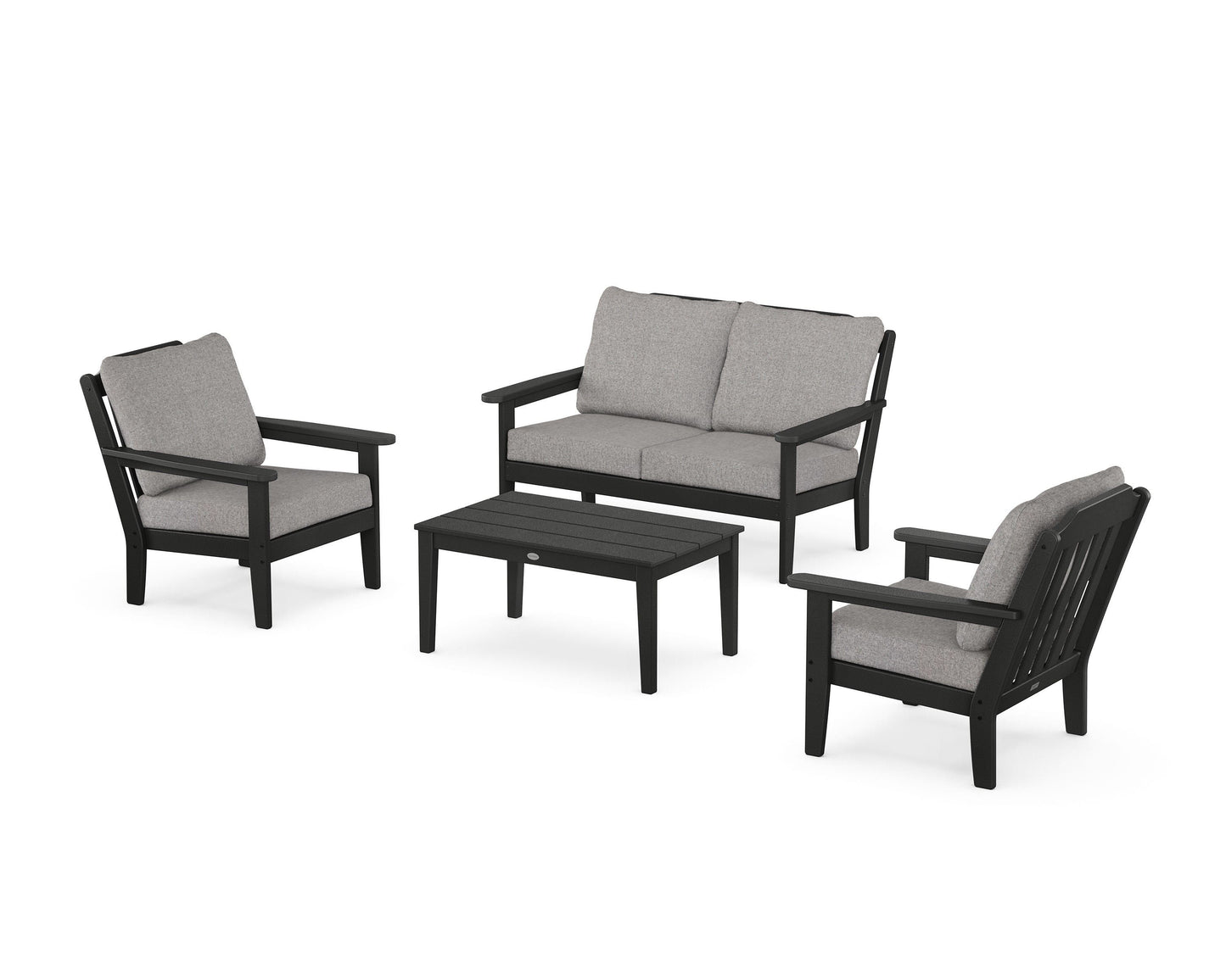 Cottage 4-Piece Deep Seating Set with Loveseat