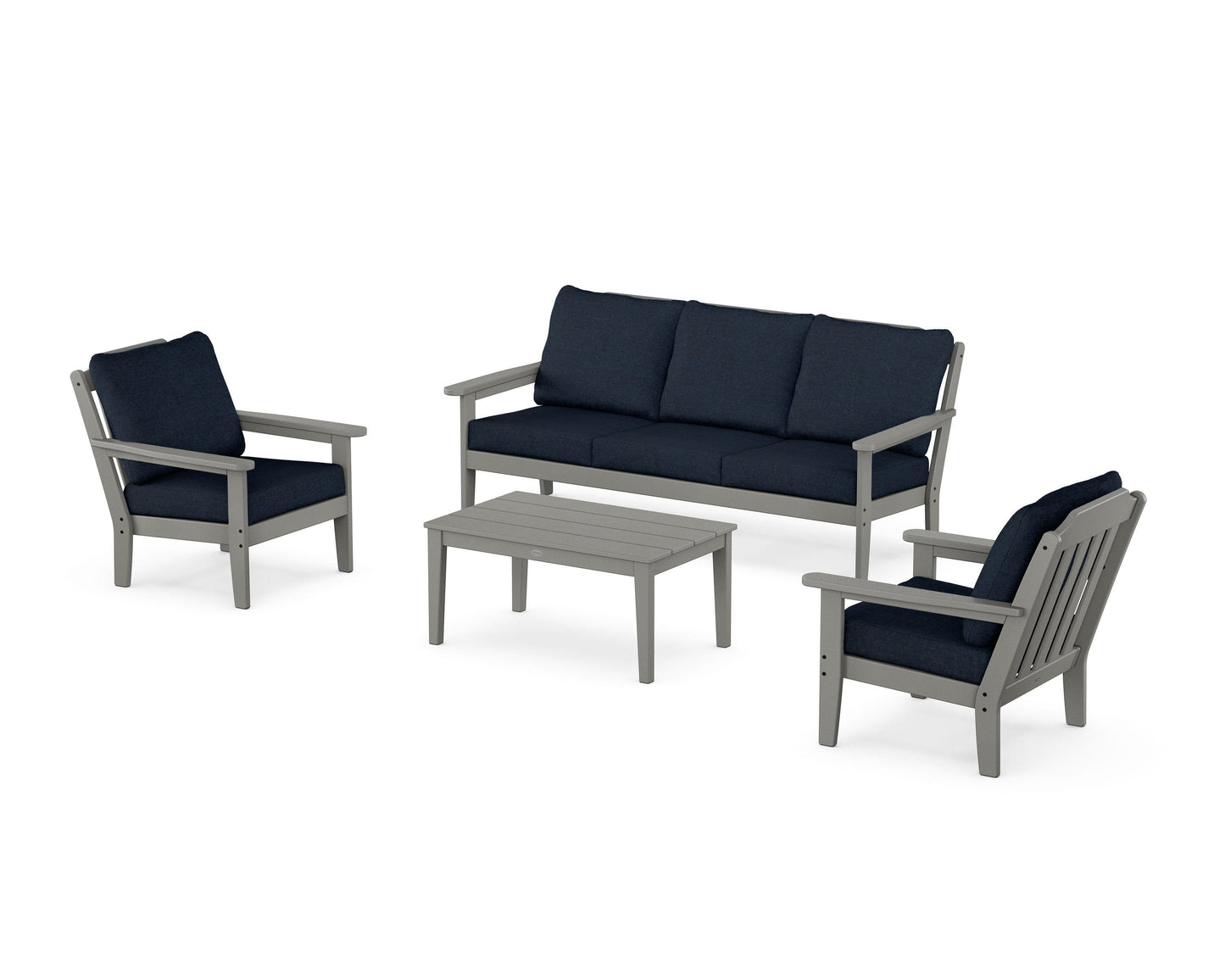 Cottage 4-Piece Deep Seating Set with Sofa