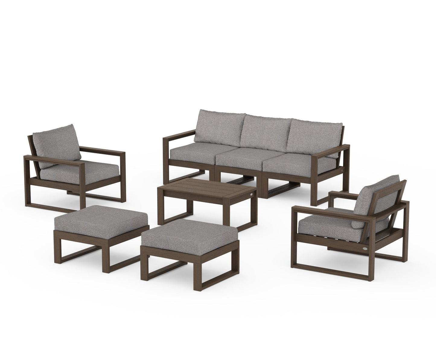 EDGE Sectional 8-Piece Lounge Sofa Set